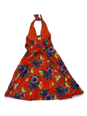 Free People floral halter dress thumbnail 5