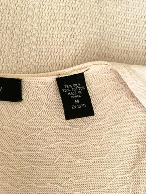 Vintage Y2K Silk Cotton Cropped Bolero Cardigan Sweater Sequins Ruffle M Fairy thumbnail 7