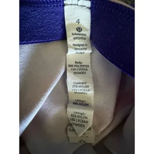 Lululemon Womens Size 4 Multicolor Strappy Back Built In Bra Tank Top No Pads thumbnail 4