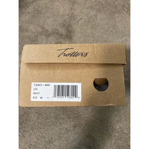New Trotters Lea Navy Leather Slingback Flats Women’s Size 6 thumbnail 3
