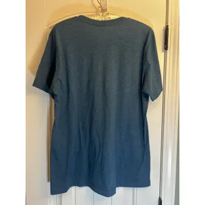 Be Kind To Everyone Smiley Face Graphic Tee Blue Bella Canvas Unisex Size Large thumbnail 14