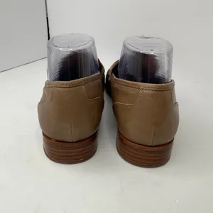 Franco Sarto Women size 9.5 Taupe Leather A Jolette Penny Loafers Flat Classic thumbnail 4