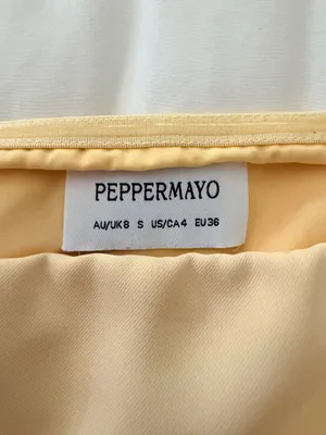 Peppermayo Yellow Mini Dress thumbnail 3
