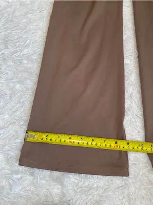 Gaiam Women's mocha Brown Athletic Flare Pants leggings woman’s small stretchy thumbnail 9