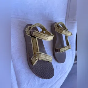 TEVA ORIGINAL UNIVERSAL MARESSA SANDALS WOMEN’s Size 7 Shoes light yellow thumbnail 6