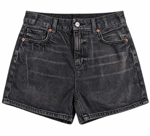 American Eagle Curvy Mom Short 0 Strigid Black thumbnail 1