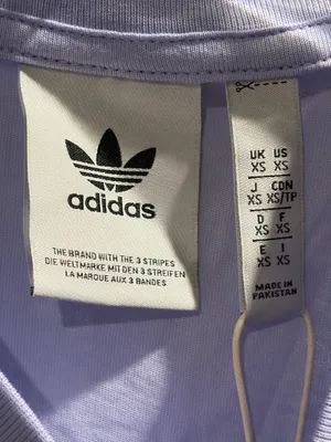 Adidas Originals Trefoil Essentials T-Shirt Purple Lilac Size XS thumbnail 3