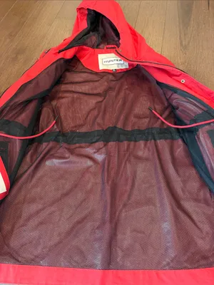 Hunter Ladies Water Resistant Cotton Smock Rain Jacket Size XL - C11-694 thumbnail 6