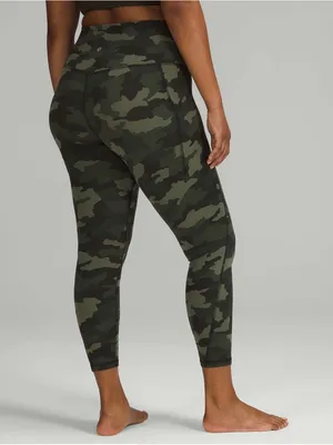 Lululemon Align High Rise Pant Pockets 25" Heritage‎ 365 Camo Women’s Size 10 thumbnail 2