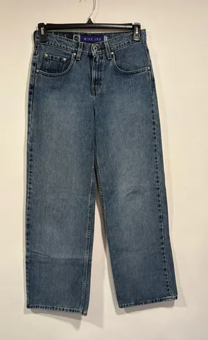Vintage 90s Levi's SilverTab Wide Leg Jeans Made in USA 532 W31” L32.5” Rise 12” thumbnail 1