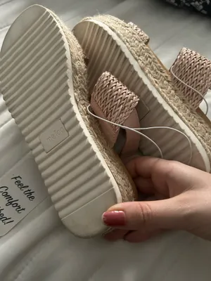 Me Too Straw platform sandals thumbnail 6