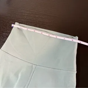 Lululemon Wunder Train High-Rise Tight Leggings Gray Aqua‎ 0 thumbnail 9