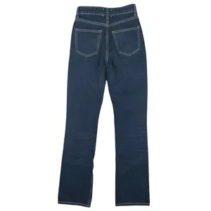 Zara Women's Blue Dark Wash High Waisted Ankle Flared Denim Jeans Size 2 thumbnail 2