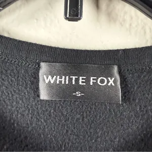White Fox boutique Give me the details long sleeves top black SZ:S thumbnail 7