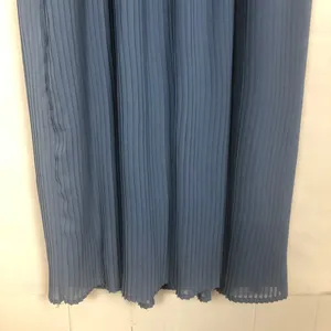 Lauren Conrad Maxi Blue Sleeveless Pleated Dress Size M thumbnail 11