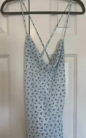 Cowl neck Floral maxi dress thumbnail 5