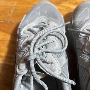 Adidas Ozweego Sneakers Women 7 Grey Excellent‎ Chunky Mesh Suede Mens 5.5Y thumbnail 8
