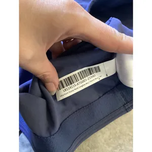 Quince Ultra-Form Scoop Neck Longline Bra Storm Blue Racerback LB114215-ATG001 thumbnail 4