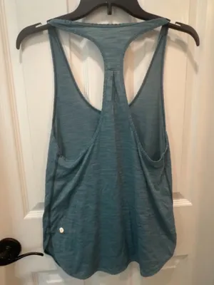 lululemon athletica Teal Racerback Tank thumbnail 2