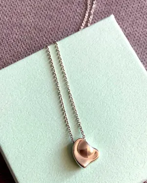Tiffany &Co necklace 🤍LOVELY HEART ❤️ thumbnail 1