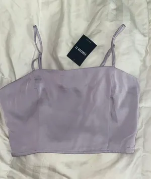 Forever 21 Purple Crop Top thumbnail 1