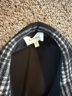 bohme Black and Gray Plaid Shacket thumbnail 2