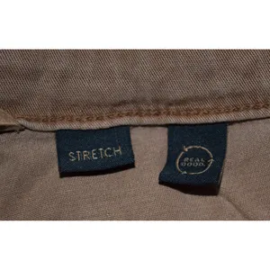 American Eagle Cargo Pants Women 16 Regular Tan Stretch Wide Leg Utility Retro thumbnail 4