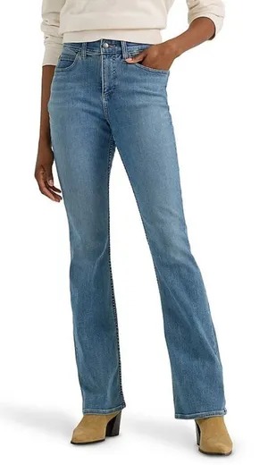 NWT Lee Houston Bootcut Midrise Fit Flex Motion Jeans Size 10 Medium thumbnail 1