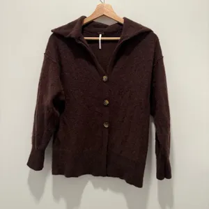 Free People Swim Too Deep Cashmere Cardi size S thumbnail 3