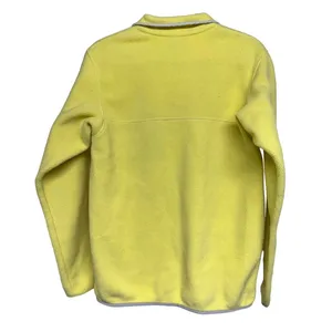 Patagonia Lightweight Synchilla Snap-T‎ Fleece Pullover Yellow Women’s Medium thumbnail 2