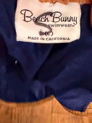 Beach Bunny Blue Bikini Bottom nwot thumbnail 4