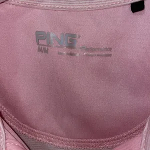 Ping Pink Sleeveless Kansas State Embroidered Golf Polo thumbnail 2