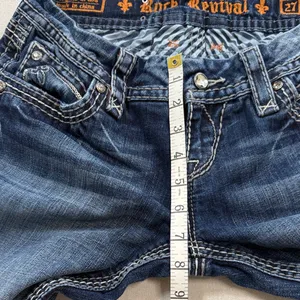 Rock Revival Blue Straight Leg Jeans thumbnail 4