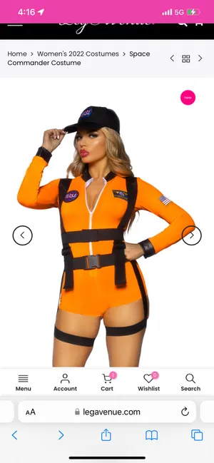 Leg Avenue Space Commander Costume thumbnail 3