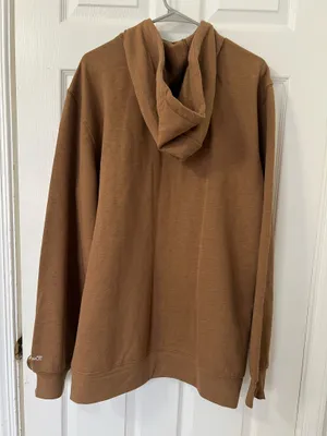 Carhartt FR Flame Resistant Zip Hoodie Brown CAT 3 NFPA 70E Mens Size M Tall thumbnail 5
