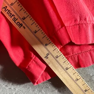 1035 | J.Crew Coral Pink Cotton Chino Summer Casual‎ Shorts Women 6 thumbnail 6
