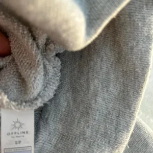OFFLINE by Aerie Zip Up Hoodie Womens‎ Small Gray Cropped Intentional Sweatshirt thumbnail 6
