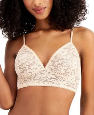 NWT INC International Concepts Women’s Lace Bralette | Size: L | Almond Latte thumbnail 1