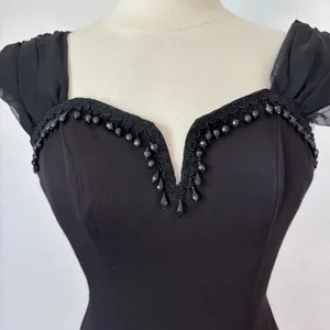 Scarlett Black Sleeveless Cocktail Gown thumbnail 6