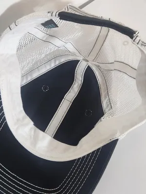 DIstrict Black and White Fly Louisiana Trucker Baseball Hat One Size thumbnail 5