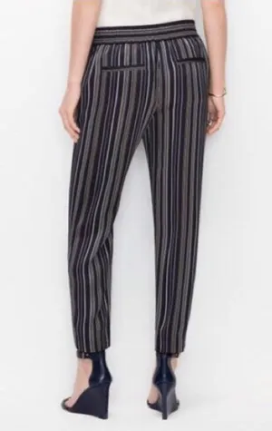 ANN Taylor Blue Fine Stripe Ankle Pants thumbnail 2