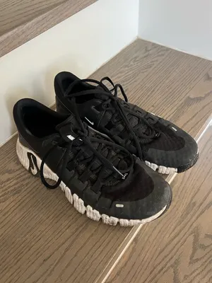 Nike Free Metcon 5 Workout Running Shoes Sneakers in Black / White Anthracite thumbnail 3