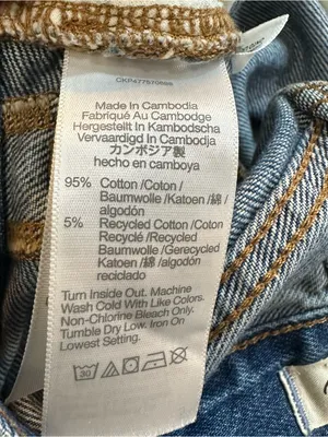 Madewell Superwide Leg Jeans High Rise Blue Denim Size 28 thumbnail 13