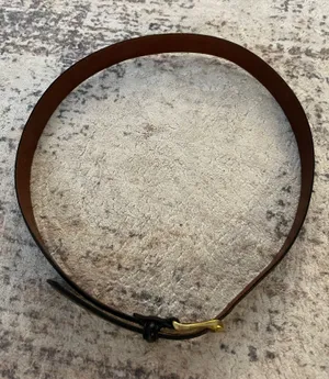 Vintage coach leather belt thumbnail 1