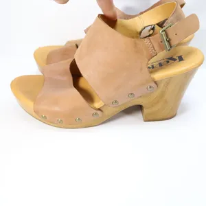 Korks by Kork-Ease Annaleigh Platform Wedge‎ Clog Sandals Size 9 M Dusty Rose thumbnail 3