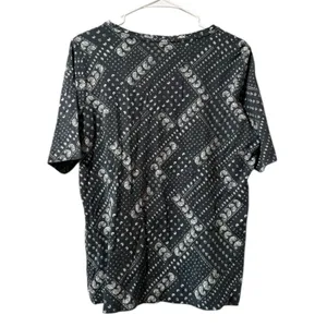 LL Bean Women Size Large Regular‎ Short Sleeve Round Neck Cotton T Shirt Preppy thumbnail 2