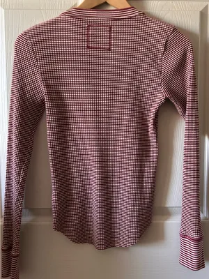 Aerie Essentials Thermal Long Sleeve Indie Sleaze Grunge Top Sz S Fairy Hipster thumbnail 11