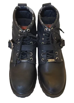 Harley-Davidson Faded Glory Black Leather Motorcycle Boots Women's 11‎ (81024) thumbnail 1