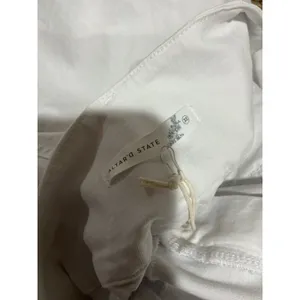 Altar'd State Womens 32 White High Rise Wide Leg Trouser Jeans NWT thumbnail 8