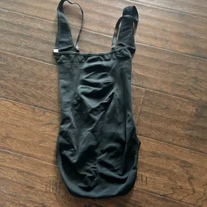 Assets by Spanx Black Shapewear Bodysuit  small EUC thumbnail 4